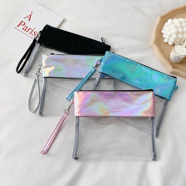 transparent women shopping portable holographic jelly clutch large capacity shopping totes women shoulder beach travel purse
transparent women shopping portable holographic jelly clutch large capacity shopping totes women shoulder beach travel purse