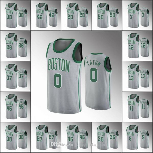 men al horford jayson tatum boston marcus smart jaylen brown gordon hayward kyrie irving city gray celtics custom jersey, Black;red
men al horford jayson tatum boston marcus smart jaylen brown gordon hayward kyrie irving city gray celtics custom jersey, Black;red