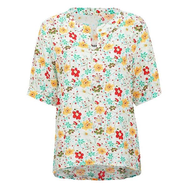 2019 fashion women floral blouse mujer blusa lady vintage blouses g11682bl-xl, White
2019 fashion women floral blouse mujer blusa lady vintage blouses g11682bl-xl, White