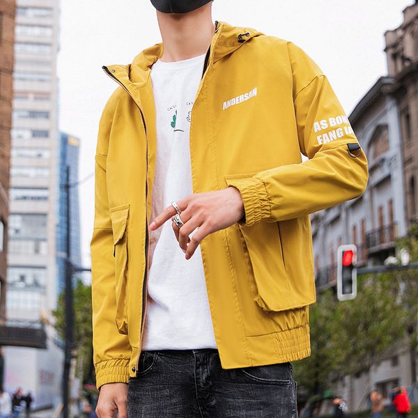 men's wear spring 2019 new style jacket japanese-style hooded youth workwear large size men's loose-fit jacket trend outer, Black;brown
men's wear spring 2019 new style jacket japanese-style hooded youth workwear large size men's loose-fit jacket trend outer, Black;brown