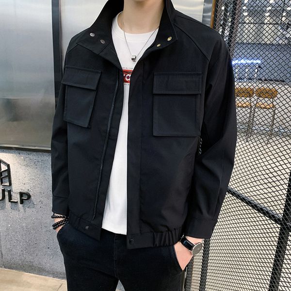 2020 new style workwear coat men's spring and autumn korean-style trend versatile ins popular brand function casual jacket, Black;brown
2020 new style workwear coat men's spring and autumn korean-style trend versatile ins popular brand function casual jacket, Black;brown