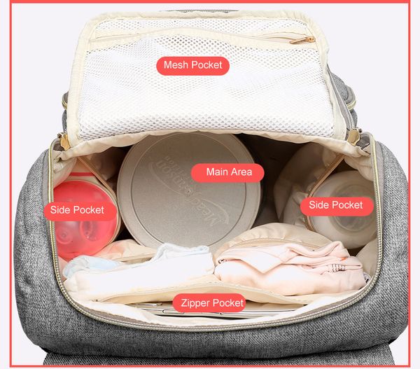 2019 usb interface diape bag backpack large capacity waterproof baby nappy bag rechargeable maternity mummy bag for baby care
2019 usb interface diape bag backpack large capacity waterproof baby nappy bag rechargeable maternity mummy bag for baby care