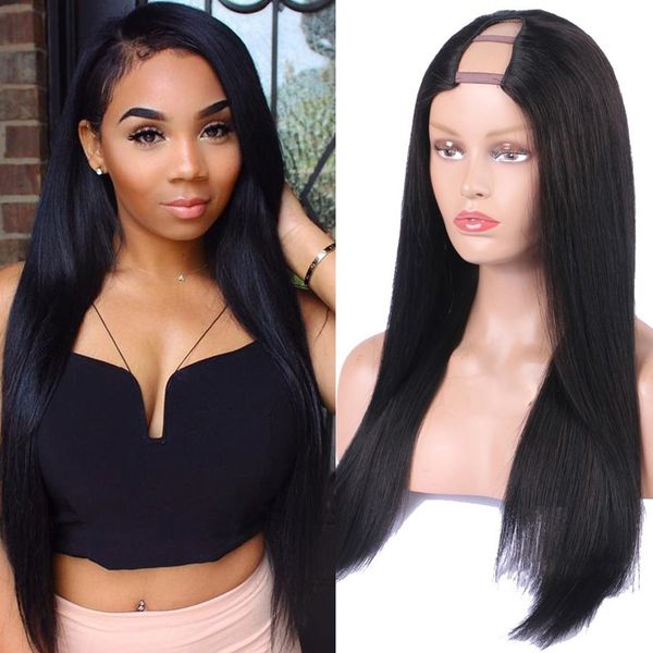 short human hair wigs 30 inch u part wigs straight hair for black women natural color pre plucked brazilian wig
short human hair wigs 30 inch u part wigs straight hair for black women natural color pre plucked brazilian wig