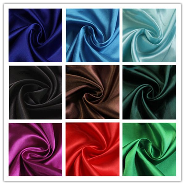 keythemelife 1 yard 150*97cm polyester satin fabric silk cloth for wedding diy sewing and party decoration c0, Black;white
keythemelife 1 yard 150*97cm polyester satin fabric silk cloth for wedding diy sewing and party decoration c0, Black;white