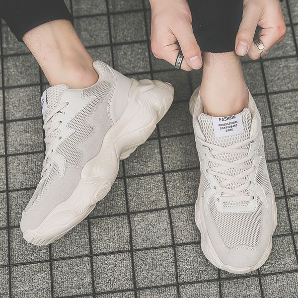 summer men's tide shoes 2019 new korean version of the trend of sports smoked with the paragraph casual old shoes men, Black
summer men's tide shoes 2019 new korean version of the trend of sports smoked with the paragraph casual old shoes men, Black