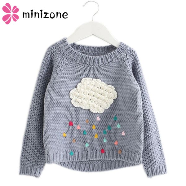 winter cartoon baby girls sweater cloud raindrops kids clothes children girls sweater warm long sleeve for knitwear 2019, Blue
winter cartoon baby girls sweater cloud raindrops kids clothes children girls sweater warm long sleeve for knitwear 2019, Blue