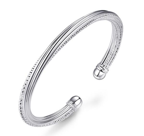 925 sterling silver bangle bracelet for women jewelry ol style line cuff designer bangles bracelets wholesale, Black
925 sterling silver bangle bracelet for women jewelry ol style line cuff designer bangles bracelets wholesale, Black