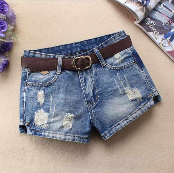 womens spring and summer denim shorts large size ripped hole loose jeams jeans shorts large size casual short without belt j2740, White;black
womens spring and summer denim shorts large size ripped hole loose jeams jeans shorts large size casual short without belt j2740, White;black