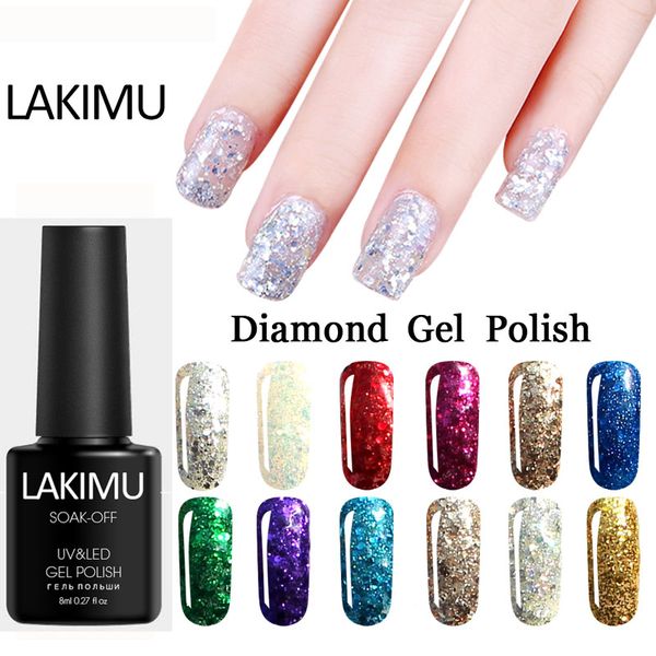 lakimu 3d diamond gel polish long-lasting for nails art permanent nail glitter soak off gel nail polish varnishes art, Red;pink
lakimu 3d diamond gel polish long-lasting for nails art permanent nail glitter soak off gel nail polish varnishes art, Red;pink