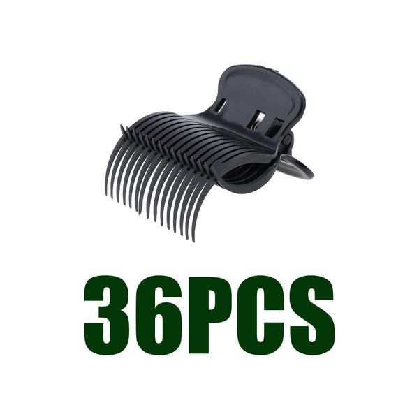 36 x roller hair curler claw clips - plastic hair rollers for small, medium, large and jumbo hair rollers, (black) 6.5 x 5 cm
36 x roller hair curler claw clips - plastic hair rollers for small, medium, large and jumbo hair rollers, (black) 6.5 x 5 cm