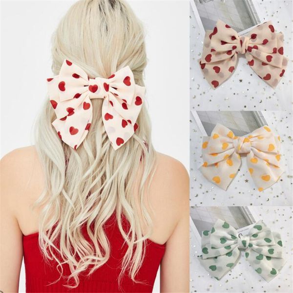 women girls heart korean style chiffon bow bb hair clips headwear big bow fashoin soft spring summer hairpins hair accessories, Slivery;white
women girls heart korean style chiffon bow bb hair clips headwear big bow fashoin soft spring summer hairpins hair accessories, Slivery;white