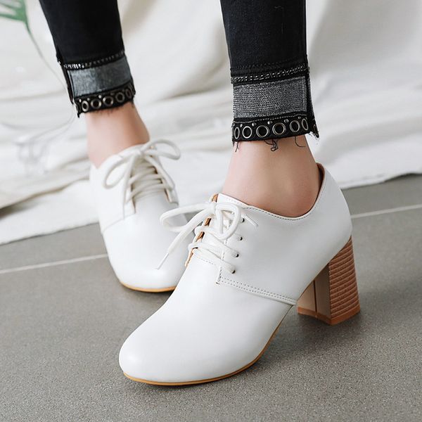sarairis 2020 nueva moda de tacón alto grueso bombas concisas zapatos de mujer con cordones primavera/otoño oficina dama zapatos de, Black
sarairis 2020 nueva moda de tacón alto grueso bombas concisas zapatos de mujer con cordones primavera/otoño oficina dama zapatos de, Black