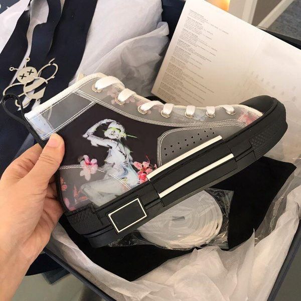 New Flowers Print B23 High Top Canvas Sneaker Designer Women Shoes Men Sneaker Luxury Casual Shoes Lace-Up Star Fashion B23 Shoe
New Flowers Print B23 High Top Canvas Sneaker Designer Women Shoes Men Sneaker Luxury Casual Shoes Lace-Up Star Fashion B23 Shoe