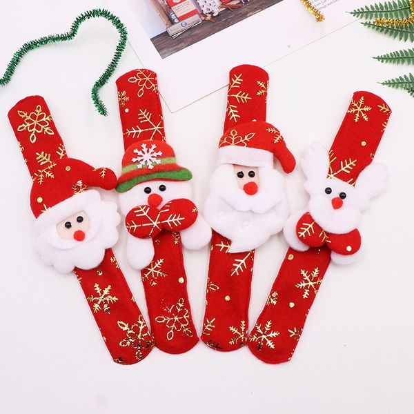 bronzing christmas gifts children's toys christmas bracelet santa claus patted circle snowman elk, Black
bronzing christmas gifts children's toys christmas bracelet santa claus patted circle snowman elk, Black