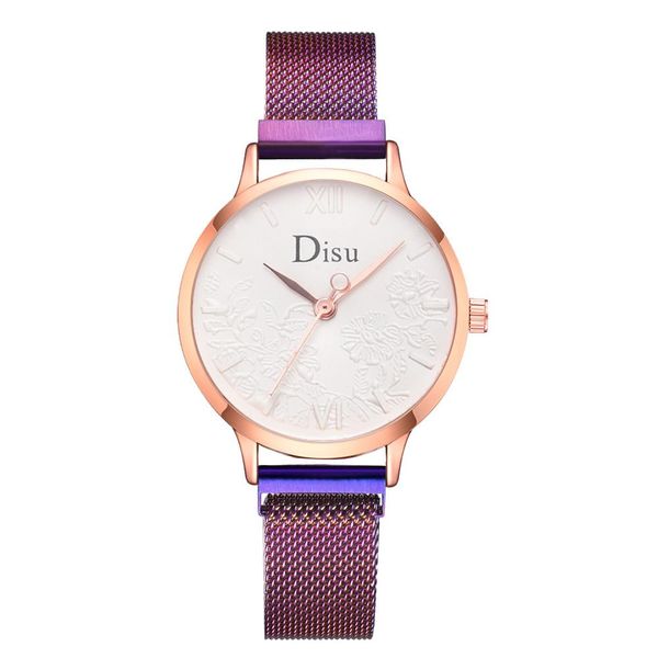 retro women magnet watch new flower printed dial watch female luxury rose gold crystal ladies quartz wristwatches relogio femino, Slivery;brown
retro women magnet watch new flower printed dial watch female luxury rose gold crystal ladies quartz wristwatches relogio femino, Slivery;brown