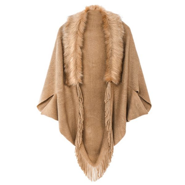 2020 luxury long sleeve cardigan fashion designer coat casual work women neck fur vintage brand outwear faux fur, Black
2020 luxury long sleeve cardigan fashion designer coat casual work women neck fur vintage brand outwear faux fur, Black