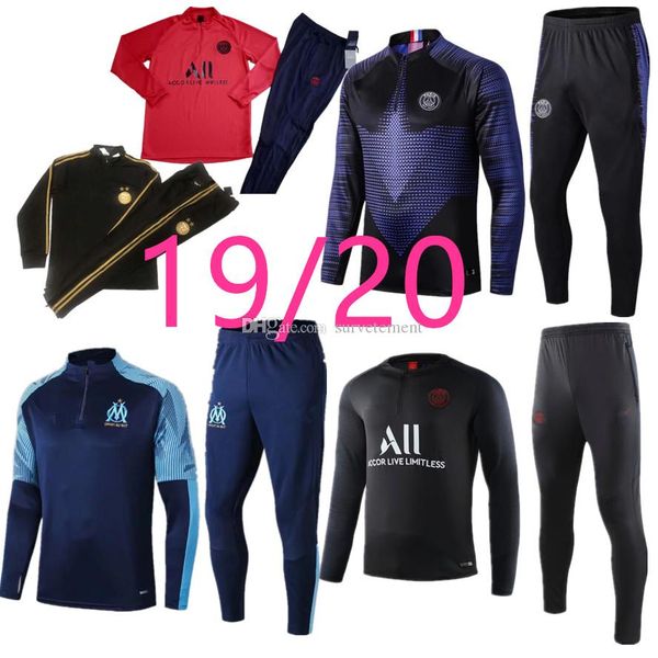 19 20 Men football training tracksuit set Real madrid soccer training suit 2019 2020 PSG MBAPPE survetement de foot chandal Football jogging
19 20 Men football training tracksuit set Real madrid soccer training suit 2019 2020 PSG MBAPPE survetement de foot chandal Football jogging