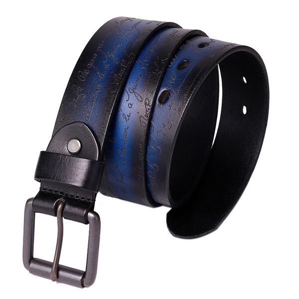 vintage genuine cowhide letter belts punk nightclub rock women business skin pin buckle waistband simple belt, Black;brown
vintage genuine cowhide letter belts punk nightclub rock women business skin pin buckle waistband simple belt, Black;brown