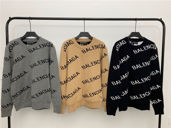 19ss luxurious brands design full letters print knitted sweater pullover hoodies men women streetwear sweatshirt outdoor shirts, Gray;blue
19ss luxurious brands design full letters print knitted sweater pullover hoodies men women streetwear sweatshirt outdoor shirts, Gray;blue