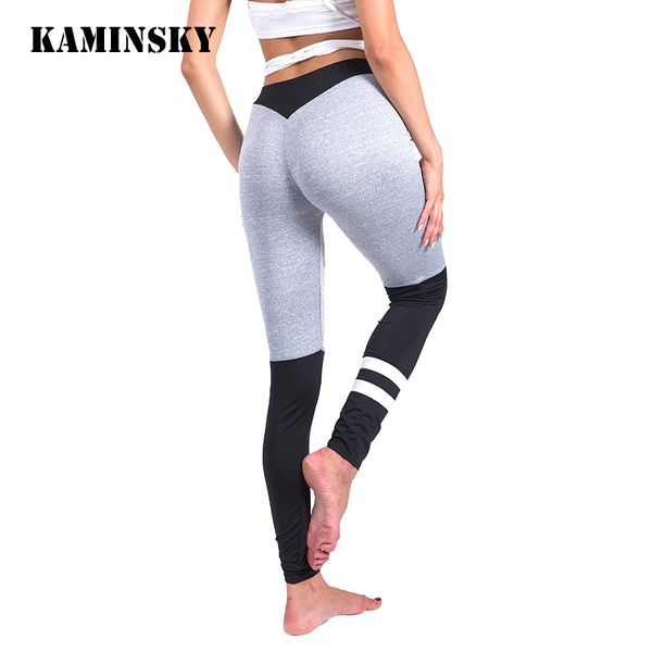 s- gray stitching woman fitness leggings slim long trousers patchwork splice casual pants elastic workout women leggings, Black
s- gray stitching woman fitness leggings slim long trousers patchwork splice casual pants elastic workout women leggings, Black
