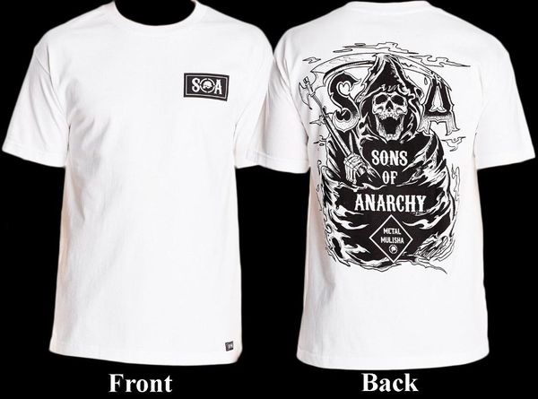 mulisha men's sons of soa t-shirt grim reaper summer streewear size:s-3xl, White;black
mulisha men's sons of soa t-shirt grim reaper summer streewear size:s-3xl, White;black