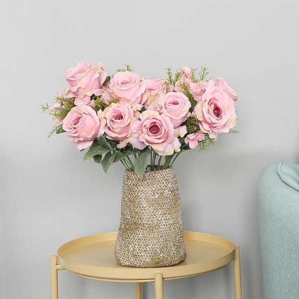 1pc artificial rose flower diy garden stage party wedding festival craft decor artificial & dried flowers
1pc artificial rose flower diy garden stage party wedding festival craft decor artificial & dried flowers