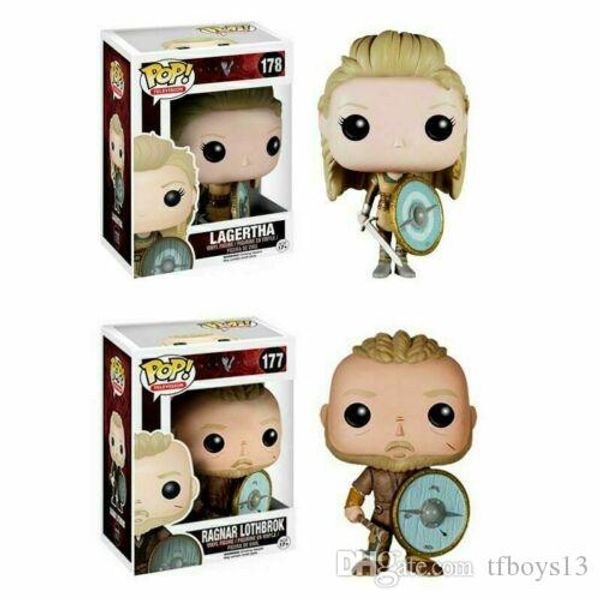 lowprice funko pop vikings 178# lagertha 177# ragnar lothbrok action figure decoration high quality
lowprice funko pop vikings 178# lagertha 177# ragnar lothbrok action figure decoration high quality