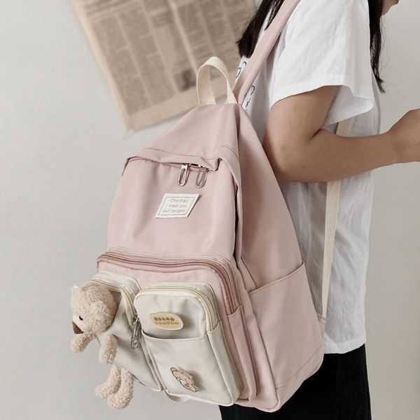 ladies student kawaii backpack fashion badge cute school bag girl college book harajuku backpack bear nylon women bag female new
ladies student kawaii backpack fashion badge cute school bag girl college book harajuku backpack bear nylon women bag female new