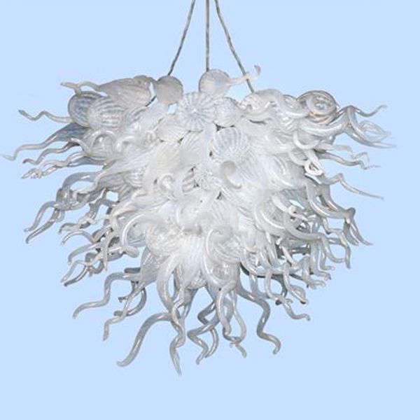 art decor handmade white lamps hanging chain chandeliers hand blown glass crystal chandelier on sale
art decor handmade white lamps hanging chain chandeliers hand blown glass crystal chandelier on sale