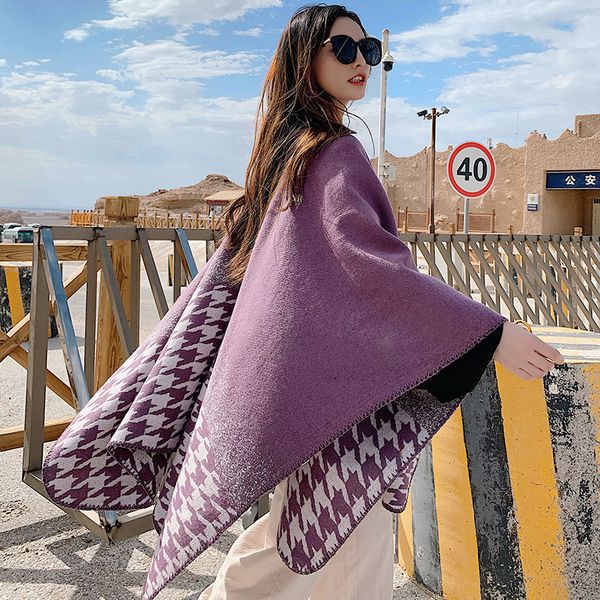 2019 cashmere foul-winter dual thick warm split shawl travel scarf summer sun protection ethnic style, Blue;gray
2019 cashmere foul-winter dual thick warm split shawl travel scarf summer sun protection ethnic style, Blue;gray