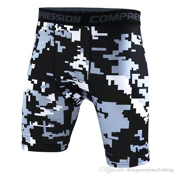 camouflage print sports fitness shorts tight quick drying running bicycle swimming mens shorts, White;black
camouflage print sports fitness shorts tight quick drying running bicycle swimming mens shorts, White;black