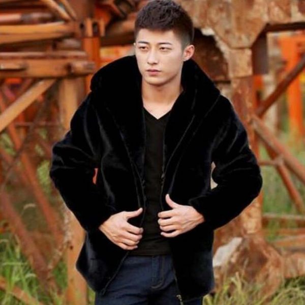 new arrival fashion mens smooth faux fur coat man zipper jackets fur hooded jacket long sleeved coats pluse size 5xl male, Black
new arrival fashion mens smooth faux fur coat man zipper jackets fur hooded jacket long sleeved coats pluse size 5xl male, Black