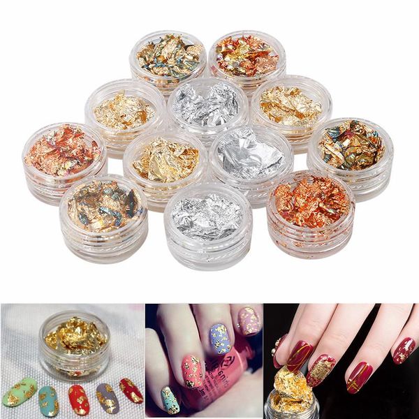 bearpaw nail diy art 12 pots gold silver glitter nail foil sticker gel adhesive transfer paillette flake laser decal, Silver;gold
bearpaw nail diy art 12 pots gold silver glitter nail foil sticker gel adhesive transfer paillette flake laser decal, Silver;gold