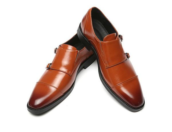 formal leather belt buckle pointed toe weddings men dress business shoes party leather shoes, Black
formal leather belt buckle pointed toe weddings men dress business shoes party leather shoes, Black