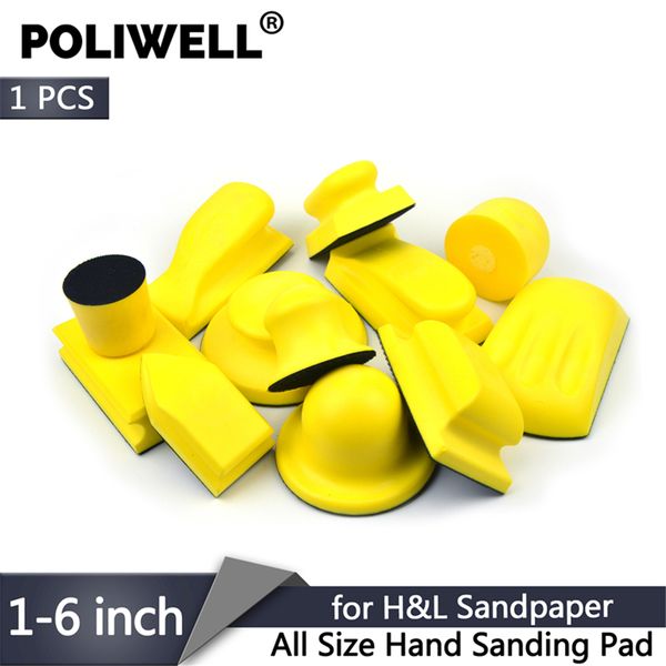 poliwell 1pcs 1~6 inch pu foam sanding disc holder sandpaper backing polishing pad hand grinding block all sizes sanding pad
poliwell 1pcs 1~6 inch pu foam sanding disc holder sandpaper backing polishing pad hand grinding block all sizes sanding pad