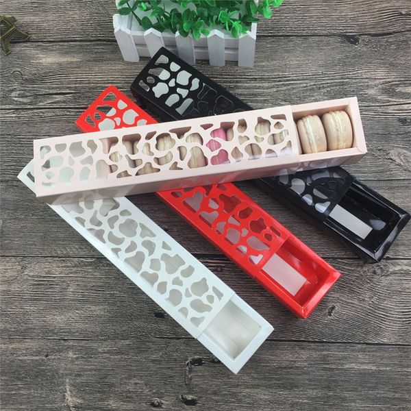 20pcs new hollowed out rectangle macaron boxes kraft paper packaging box storage cake holders dessert macaron box tablewares
20pcs new hollowed out rectangle macaron boxes kraft paper packaging box storage cake holders dessert macaron box tablewares
