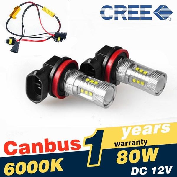 2pcs h8/h11 auto car led fog drl light high power 80w canbus error car lighting with h8/h11 auto led decoder load resistor
2pcs h8/h11 auto car led fog drl light high power 80w canbus error car lighting with h8/h11 auto led decoder load resistor