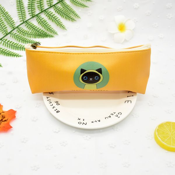 1 pcs adorable cats cartoon face pencil case pu leather waterproof storage bag school office supply cartoon pencil box
1 pcs adorable cats cartoon face pencil case pu leather waterproof storage bag school office supply cartoon pencil box