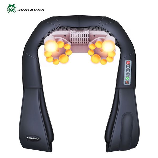 electrical neck shoulder back body massager shiatsu kneading massage pillow with infrared heating car home masaj device with box
electrical neck shoulder back body massager shiatsu kneading massage pillow with infrared heating car home masaj device with box