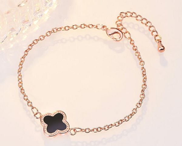 18k rose gold link bracelet clover luxury designer charm cross chain bracelets for women jewelry wedding gift ing, Golden;silver
18k rose gold link bracelet clover luxury designer charm cross chain bracelets for women jewelry wedding gift ing, Golden;silver
