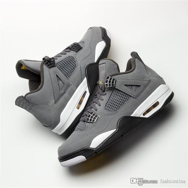 2019 release authentic air 4 cool grey chrome dark charcoal 4s iv men basketball shoes sports sneakers with original box 308497-007
2019 release authentic air 4 cool grey chrome dark charcoal 4s iv men basketball shoes sports sneakers with original box 308497-007