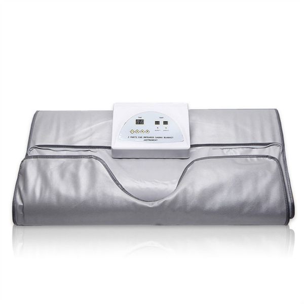 new model 2 zone fir sauna far infrared body slimming sauna blanket heating therapy slim bag spa weight loss body detox machine
new model 2 zone fir sauna far infrared body slimming sauna blanket heating therapy slim bag spa weight loss body detox machine