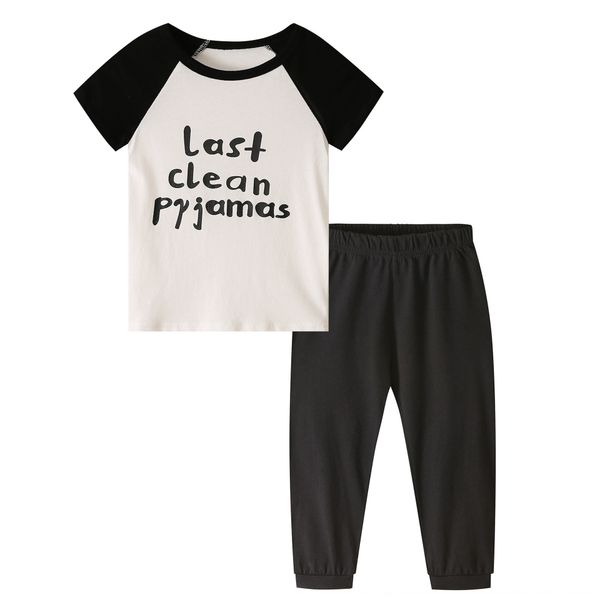 2020 boys' cotton short-sleeved two-piece pants t-shirt pants set short-sleeved t-shirt trousers suit two-piece suit
2020 boys' cotton short-sleeved two-piece pants t-shirt pants set short-sleeved t-shirt trousers suit two-piece suit
