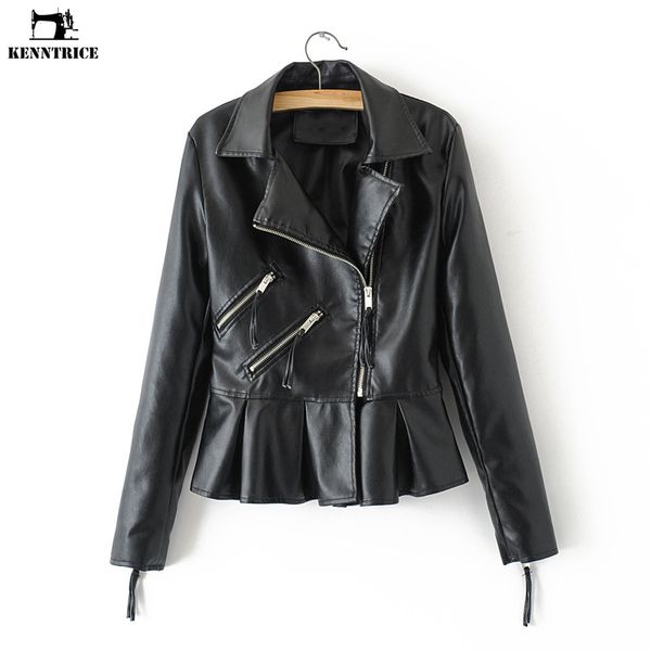 kenntrice women pu leather jacket sweet girl leather coat short style pink and black female coat
kenntrice women pu leather jacket sweet girl leather coat short style pink and black female coat