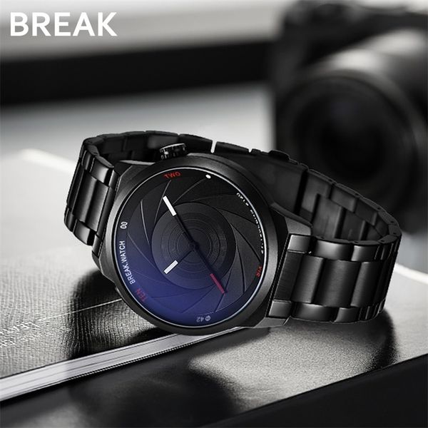 break pgrapher series unique camera style stainless strap men women casual fashion sport quartz modern gift wrist watches y19051403, Slivery;brown
break pgrapher series unique camera style stainless strap men women casual fashion sport quartz modern gift wrist watches y19051403, Slivery;brown