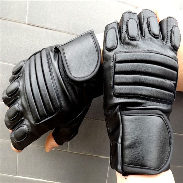 carprie new arrival fashion men winter leather motorcycle sports outdoor protection fighting gloves 2019#, Black
carprie new arrival fashion men winter leather motorcycle sports outdoor protection fighting gloves 2019#, Black