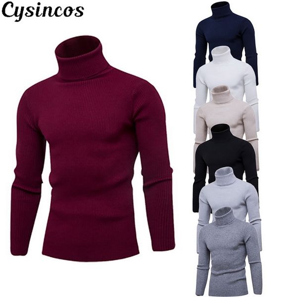 cysincos new streetwear men's winter warm cotton high neck pullover jumper sweater mens turtleneck fashion 2020, White;black
cysincos new streetwear men's winter warm cotton high neck pullover jumper sweater mens turtleneck fashion 2020, White;black