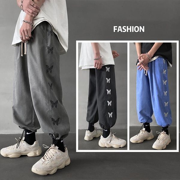 men summer 2020 printed wide leg pants men loose ankle-length joggers male casual streetwear korean clothing pants, Black
men summer 2020 printed wide leg pants men loose ankle-length joggers male casual streetwear korean clothing pants, Black