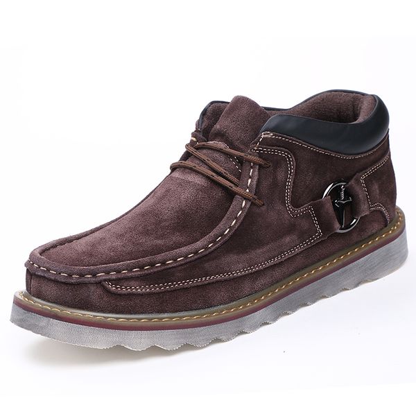 men shoes waterproof anti-skid male shoes wear resistant breathable high keep warm men zapatos hombre, Black
men shoes waterproof anti-skid male shoes wear resistant breathable high keep warm men zapatos hombre, Black