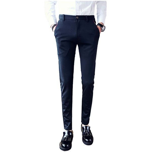 2019 spring & autumn 28-38 size mens pants business casual small elasticity men trousers blue & black men pant
2019 spring & autumn 28-38 size mens pants business casual small elasticity men trousers blue & black men pant